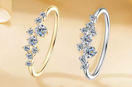 0.30CT Moissanite Women’s Ring – 925 Sterling Silver